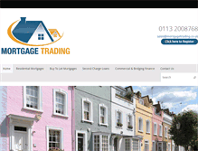 Tablet Screenshot of mortgagetrading.co.uk